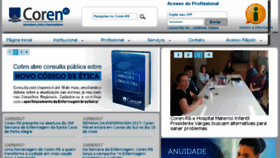 What Portalcoren-rs.gov.br website looked like in 2017 (6 years ago)