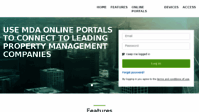 What Portal.mdapropsys.com website looked like in 2017 (7 years ago)