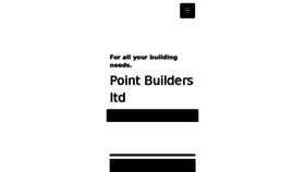 What Pointbuilders.co.uk website looked like in 2017 (6 years ago)