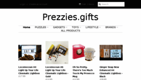 What Prezziesplus.co.uk website looked like in 2017 (6 years ago)