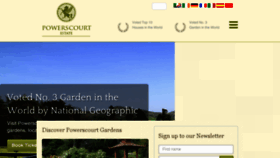 What Powerscourt.com website looked like in 2017 (6 years ago)