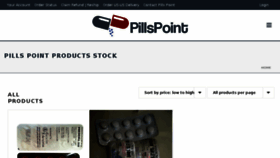 What Pillspoint.com website looked like in 2017 (7 years ago)