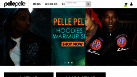 What Pellepelle.com website looked like in 2017 (6 years ago)