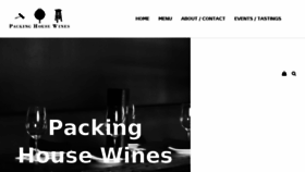 What Packinghousewines.com website looked like in 2017 (8 years ago)