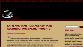 What Parsmovies.in website looked like in 2017 (6 years ago)