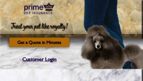 What Primepetinsurance.com.au website looked like in 2017 (6 years ago)