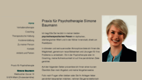 What Praxispsychotherapie-schwab.de website looked like in 2017 (6 years ago)