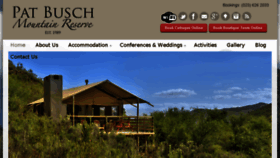 What Patbusch.co.za website looked like in 2017 (6 years ago)