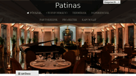 What Patinaslampa.hu website looked like in 2017 (6 years ago)