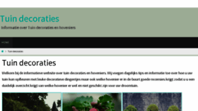 What Paulwolftuindecoraties.nl website looked like in 2017 (6 years ago)