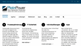 What Platinpower.com website looked like in 2017 (6 years ago)