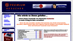 What Premiumbesucher.de website looked like in 2017 (6 years ago)