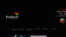 What Protechcnc.com.au website looked like in 2017 (6 years ago)