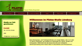 What Pilates-lueneburg.de website looked like in 2017 (6 years ago)