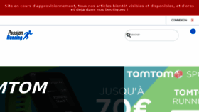What Passion-running.fr website looked like in 2017 (8 years ago)
