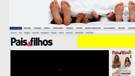 What Paisefilhos.pt website looked like in 2017 (6 years ago)
