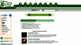 What Pakistanimusic.com website looked like in 2017 (6 years ago)