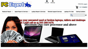 What Pcexpert.us website looked like in 2017 (6 years ago)