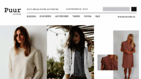 What Puur-dameskleding.nl website looked like in 2017 (6 years ago)
