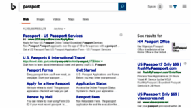 What Passport.net website looked like in 2017 (6 years ago)
