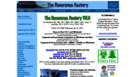 What Panoramafactory.com website looked like in 2017 (6 years ago)