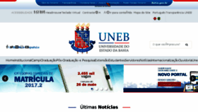 What Portal.uneb.br website looked like in 2017 (6 years ago)