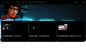What Planningengineer.net website looked like in 2017 (6 years ago)