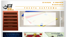 What Pocztakartkowa.pl website looked like in 2017 (6 years ago)