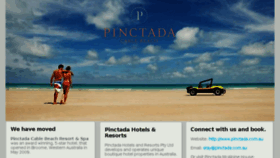 What Pinctadacablebeach.com.au website looked like in 2017 (6 years ago)