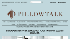 What Pillowtalk.se website looked like in 2017 (6 years ago)