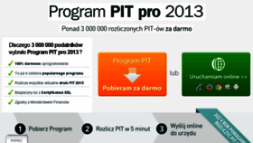 What Pitpro.pl website looked like in 2017 (6 years ago)