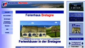 What Parveau.de website looked like in 2017 (6 years ago)
