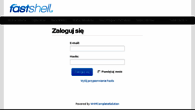 What Panel.fastshell.pl website looked like in 2017 (6 years ago)