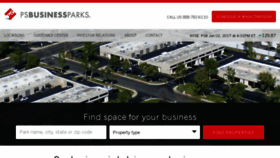 What Psbusinessparks.com website looked like in 2017 (6 years ago)