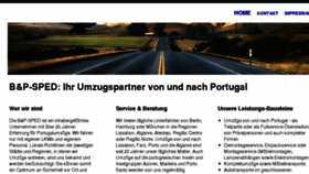 What Portugalumzug.berlin website looked like in 2017 (6 years ago)