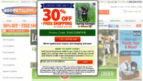 What Petsupplies.com website looked like in 2017 (6 years ago)