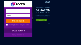 What Poczta10.o2.pl website looked like in 2017 (6 years ago)