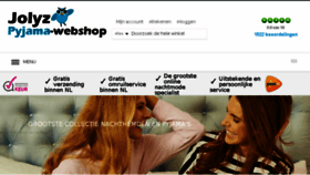 What Pyjama-webshop.nl website looked like in 2017 (6 years ago)