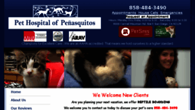 What Pethospitalpq.com website looked like in 2017 (6 years ago)