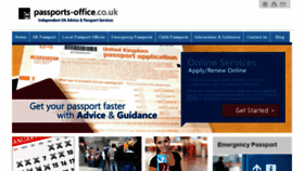What Passports-office.co.uk website looked like in 2017 (6 years ago)