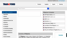 What Philippines.tradeford.com website looked like in 2017 (6 years ago)