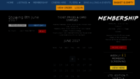 What Princecharlescinema.com website looked like in 2017 (6 years ago)