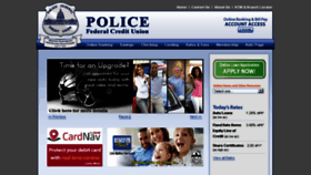 What Policefcu.com website looked like in 2017 (6 years ago)