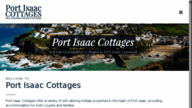 What Portisaaccottages.co.uk website looked like in 2017 (6 years ago)