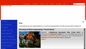 What Promykslonca.pl website looked like in 2017 (6 years ago)