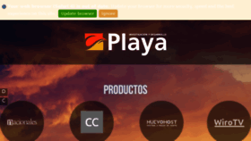 What Playa-soluciones.cl website looked like in 2017 (6 years ago)