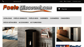 What Poelediscount.com website looked like in 2017 (6 years ago)