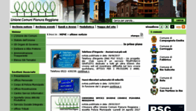 What Pianurareggiana.it website looked like in 2017 (6 years ago)