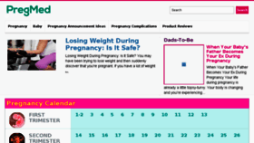 What Pregmed.org website looked like in 2017 (6 years ago)