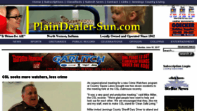 What Plaindealer-sun.com website looked like in 2017 (6 years ago)